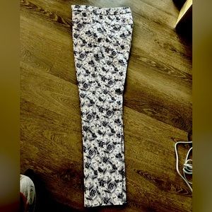 Floral Print Slacks